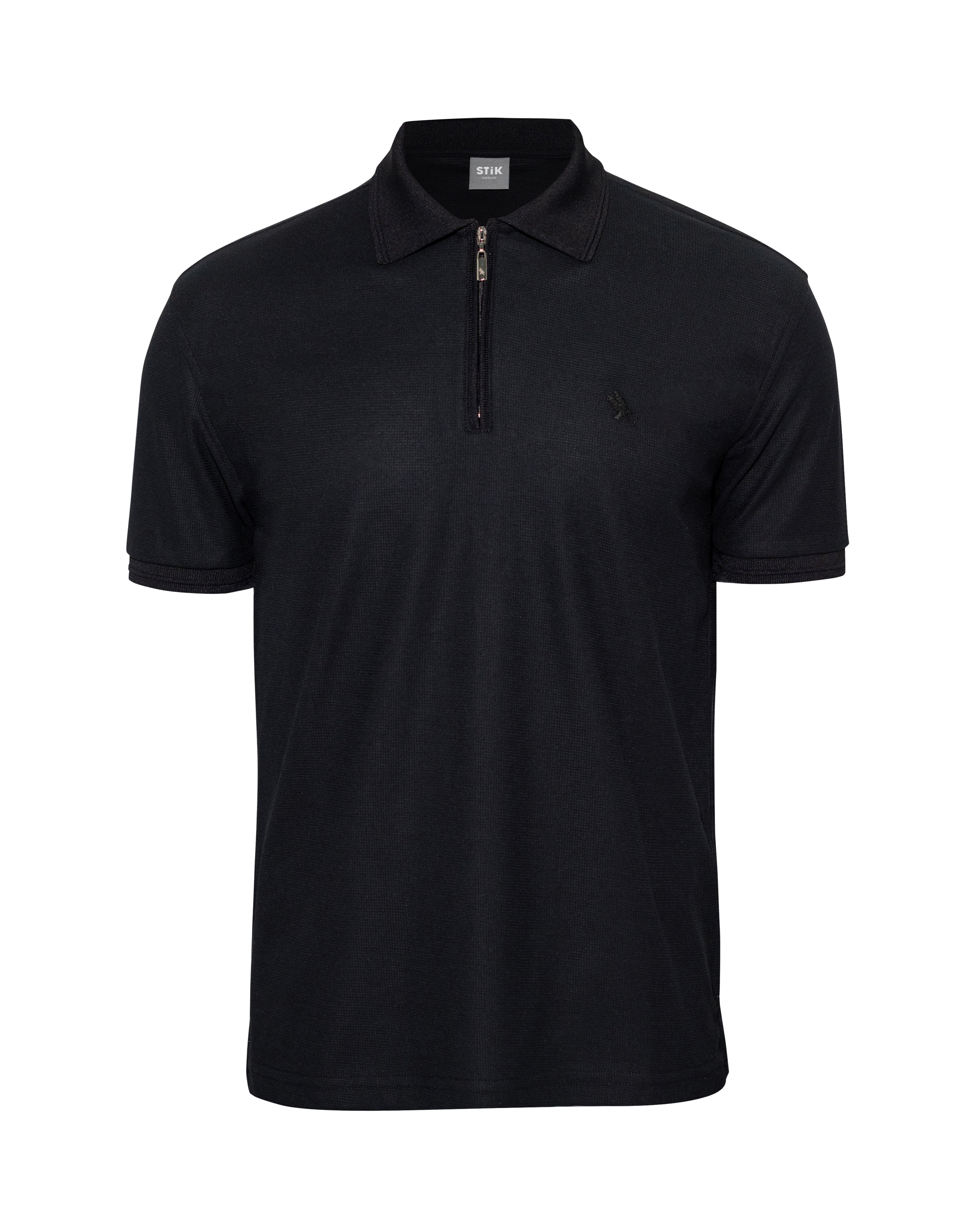 WAFFLE ZIPP POLO