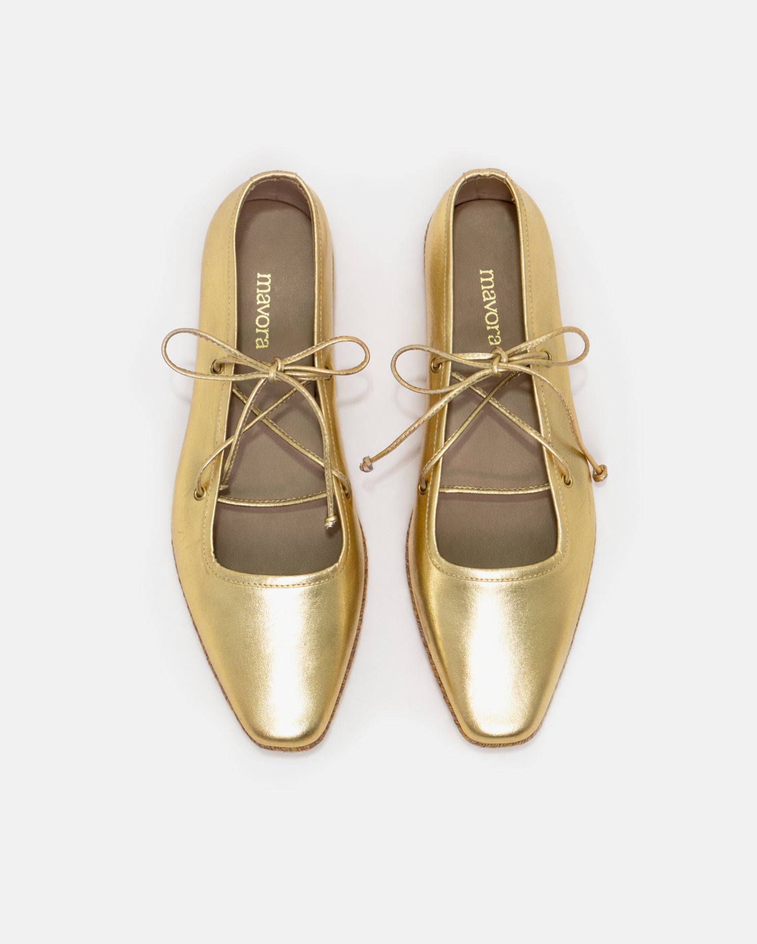 NINA GOLD FLATS