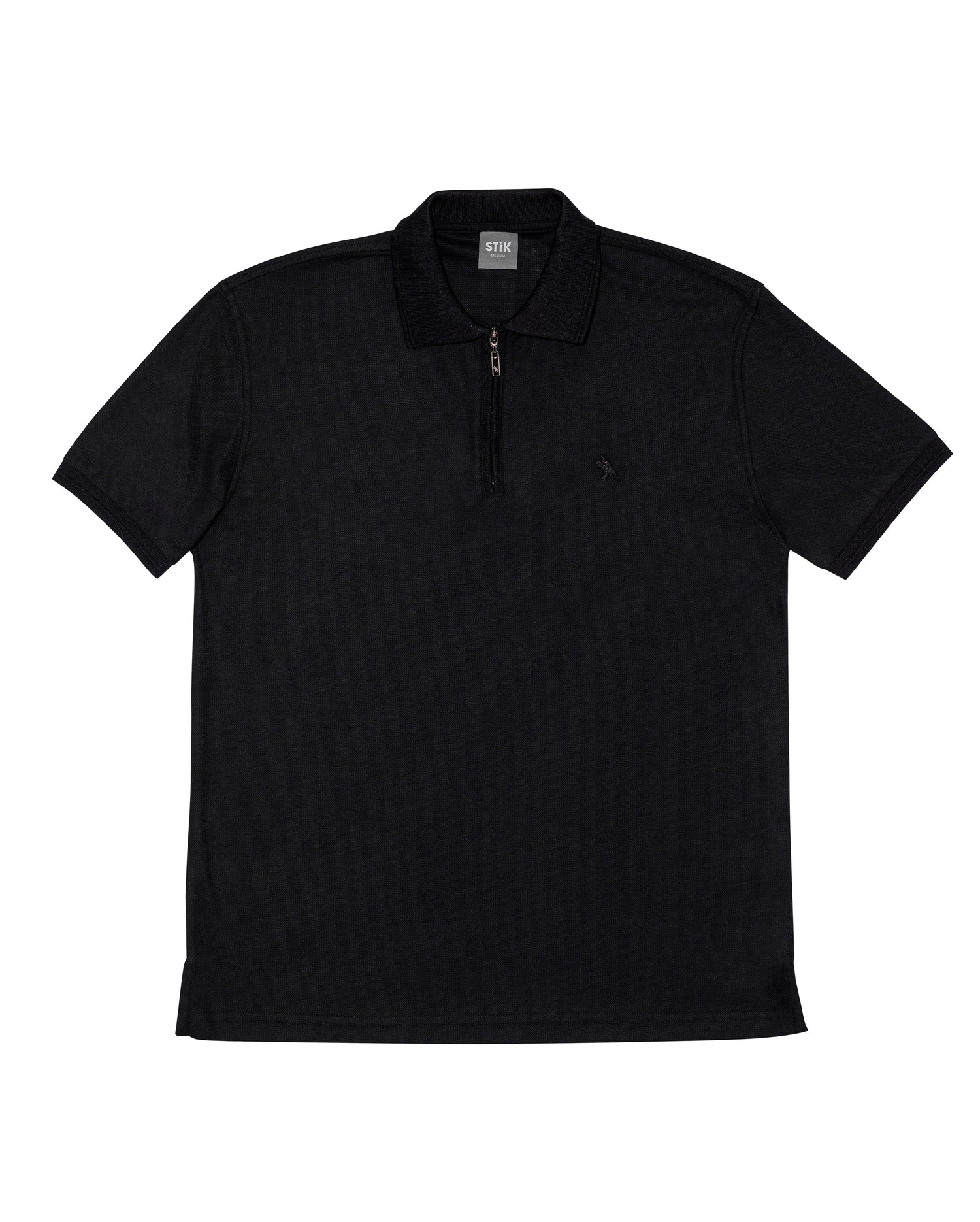 WAFFLE ZIPP POLO