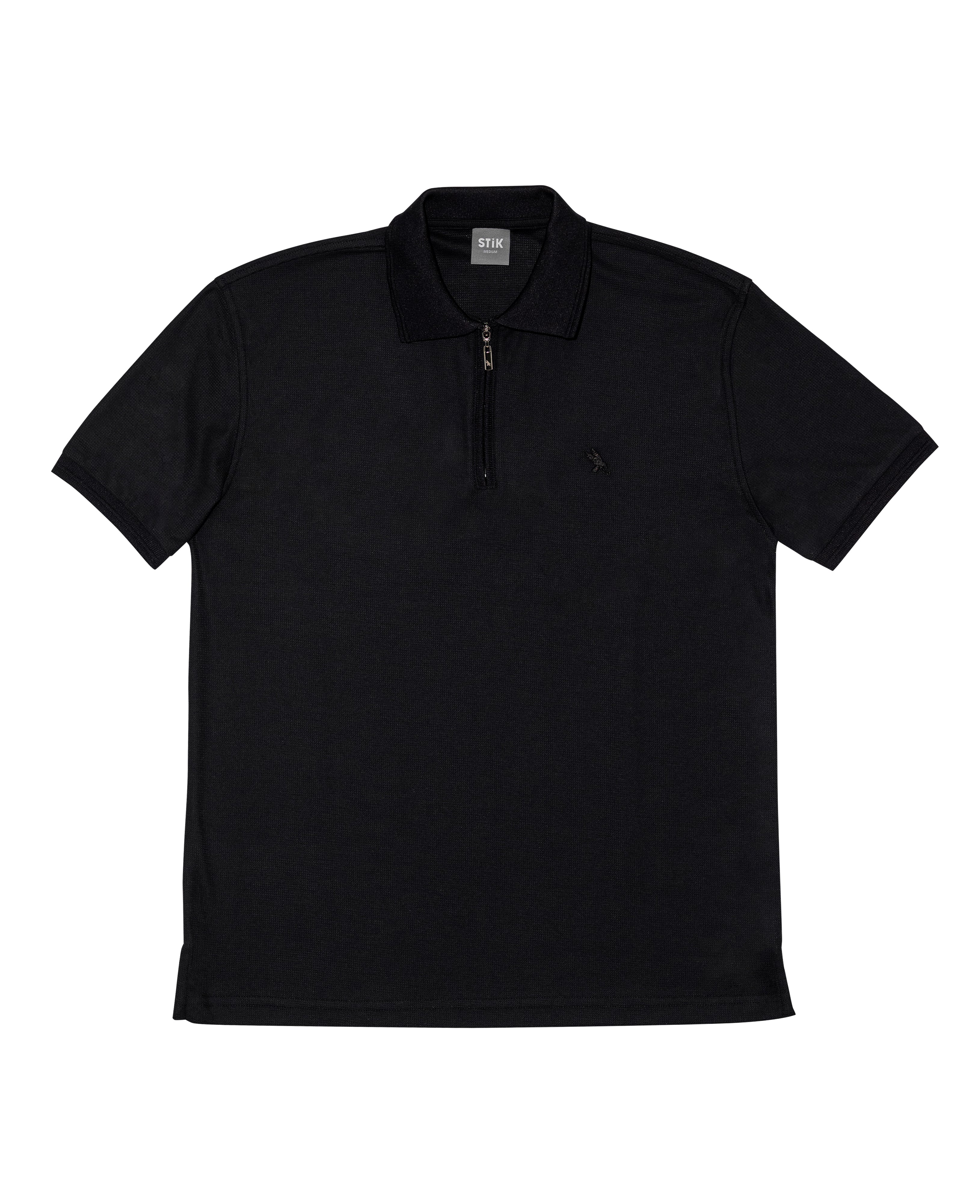 WAFFLE ZIPP POLO