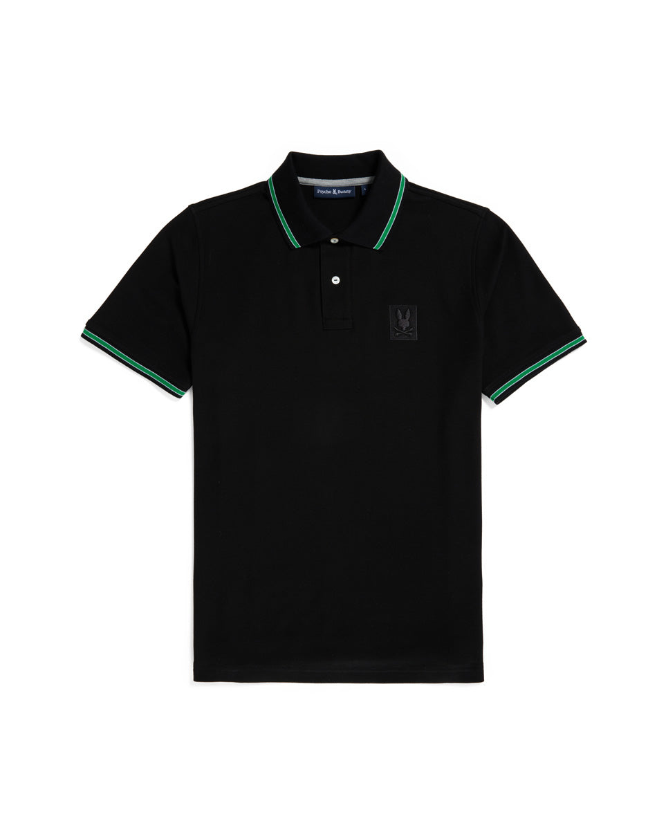 YORKVILLE EMBROIDERED PIQUE POLO