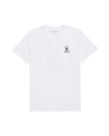 CR0SBY REFLECTIVE PRINT GRAPHIC TEE