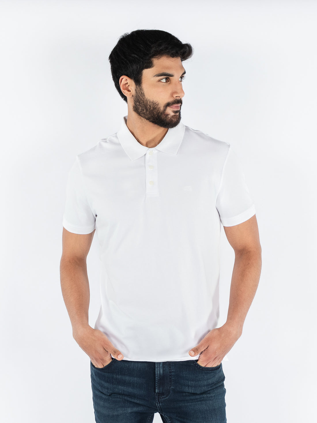 SMOOTH CTTN SOLID POLO