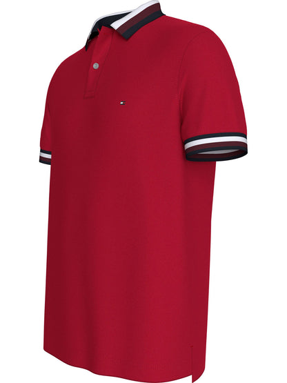 TWO TONE SHADOW COLLAR POLO