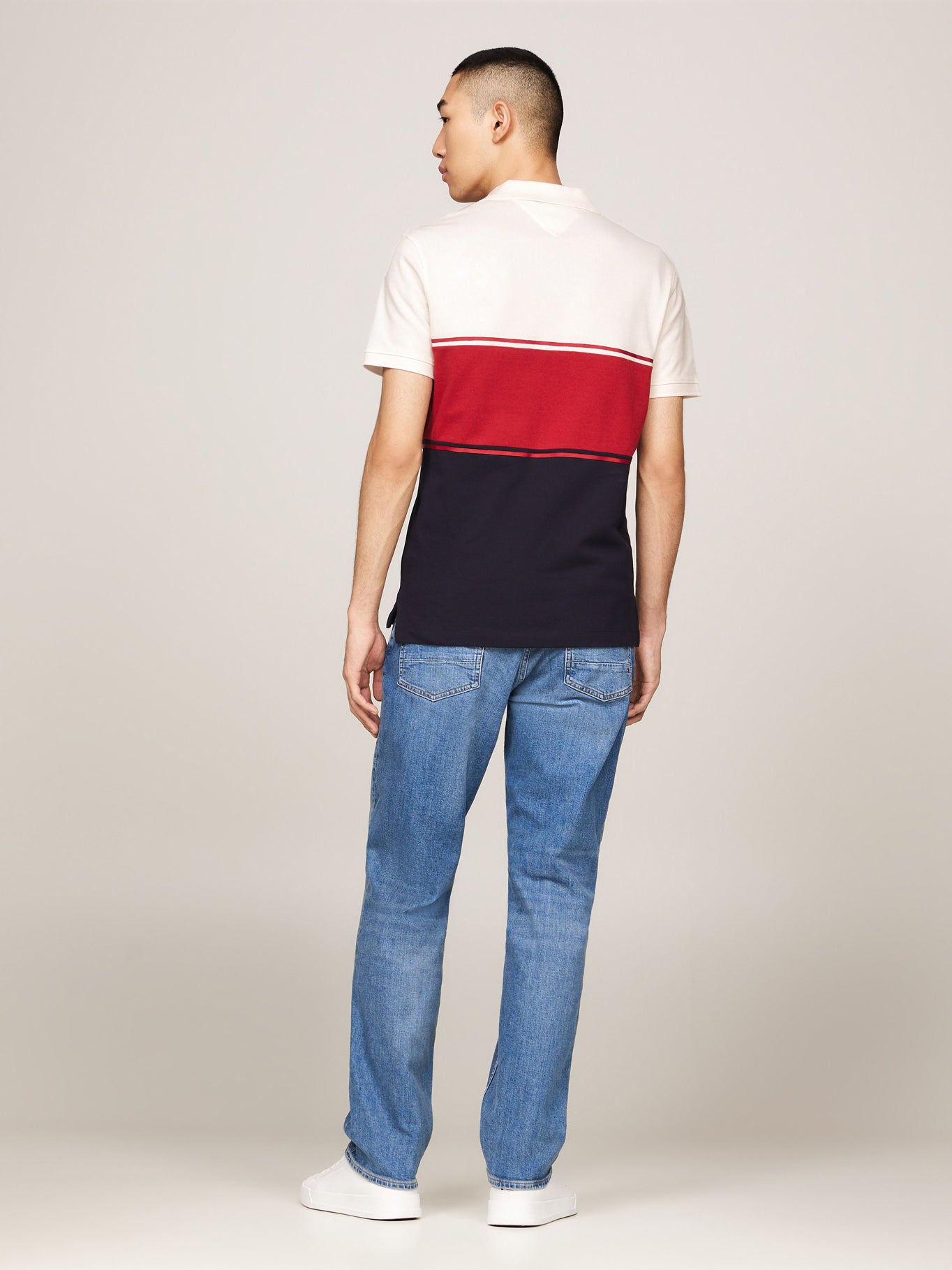 TOMMY COLOR BLOCK POLO