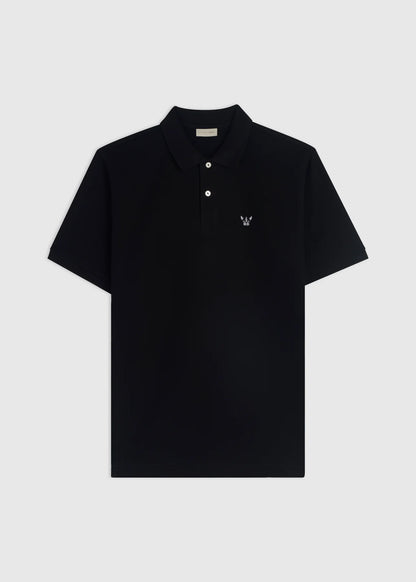 CLASSIC PIMA BLACK POLO