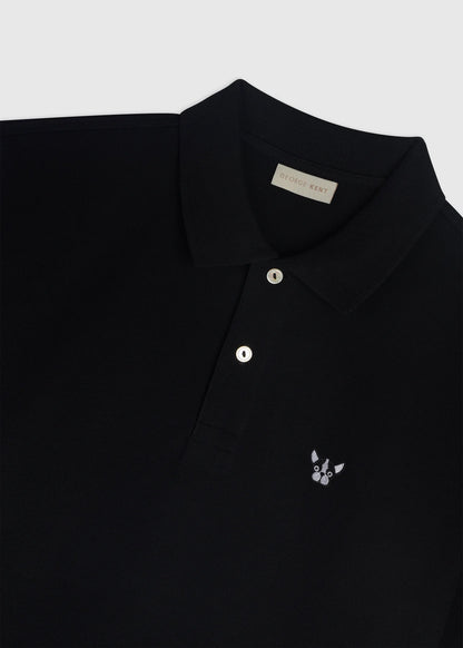 CLASSIC PIMA BLACK POLO