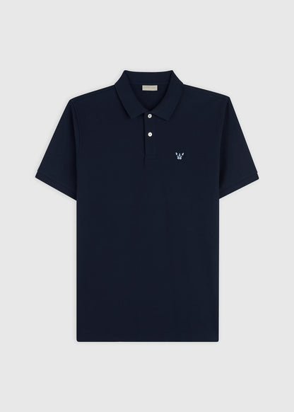 CLASSIC PIMA NAVY POLO