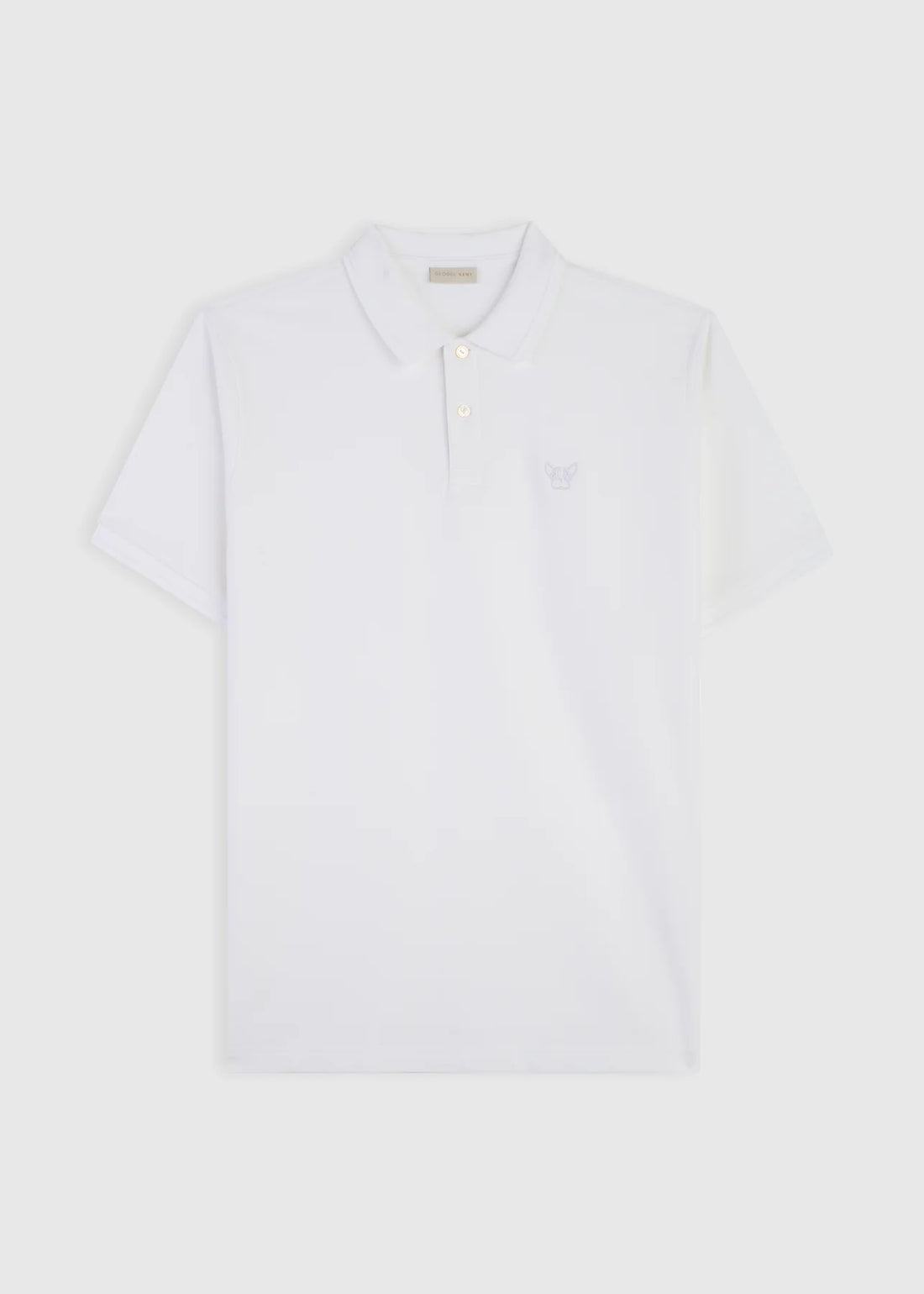 3D LOGO WHITE POLO