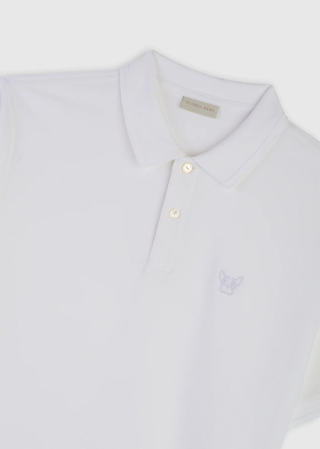 3D LOGO WHITE POLO