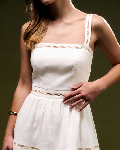 SCARLETT IVORY DRESS