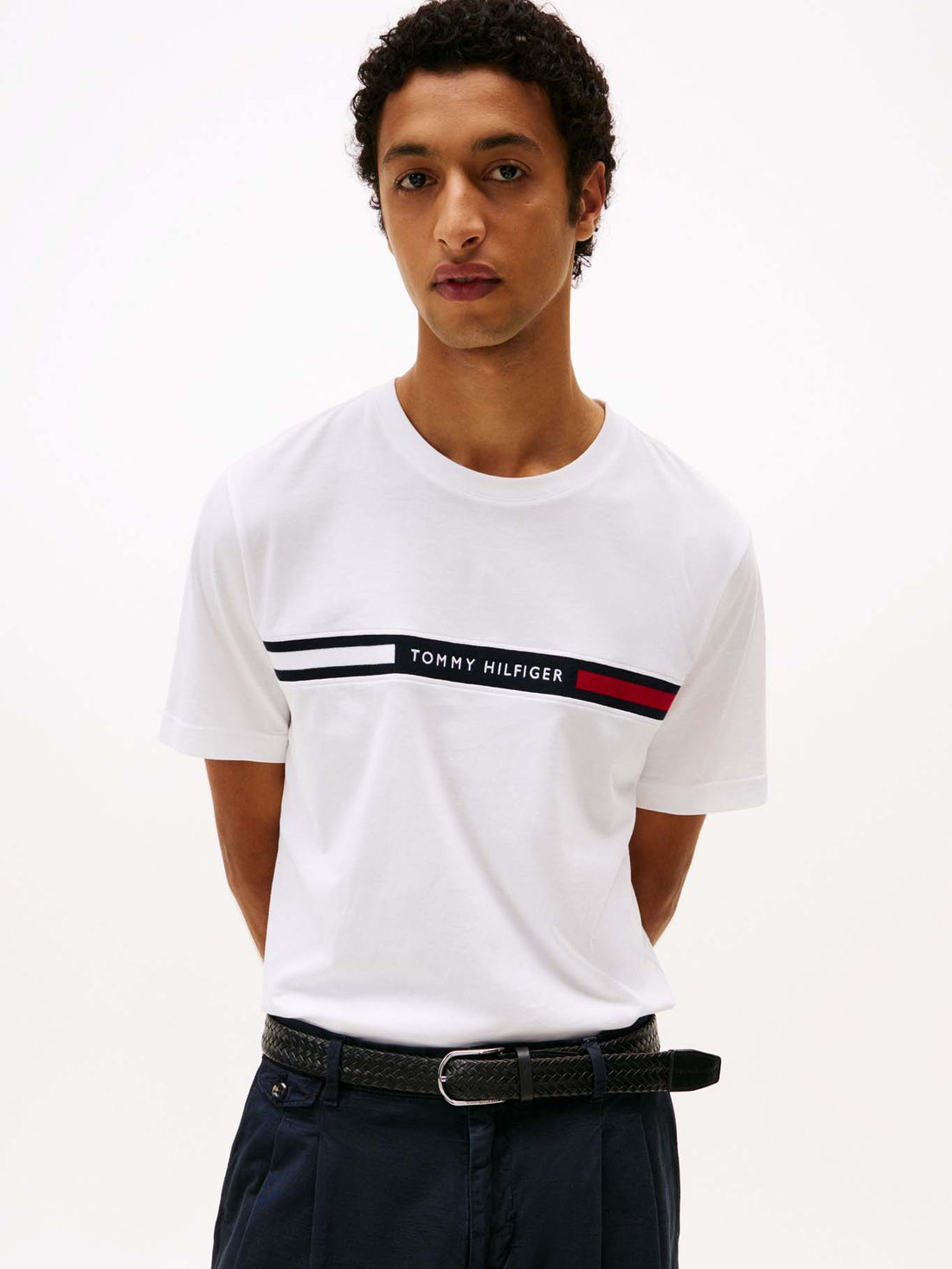 CHEST INSERT TOMMY HILFIGER T-SHIRT