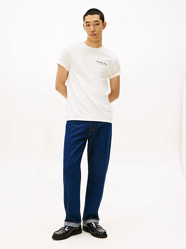 HILFIGER HERALD BLACK GRAPHIC TEE