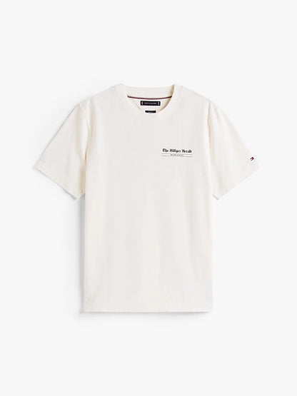 HILFIGER HERALD BLACK GRAPHIC TEE