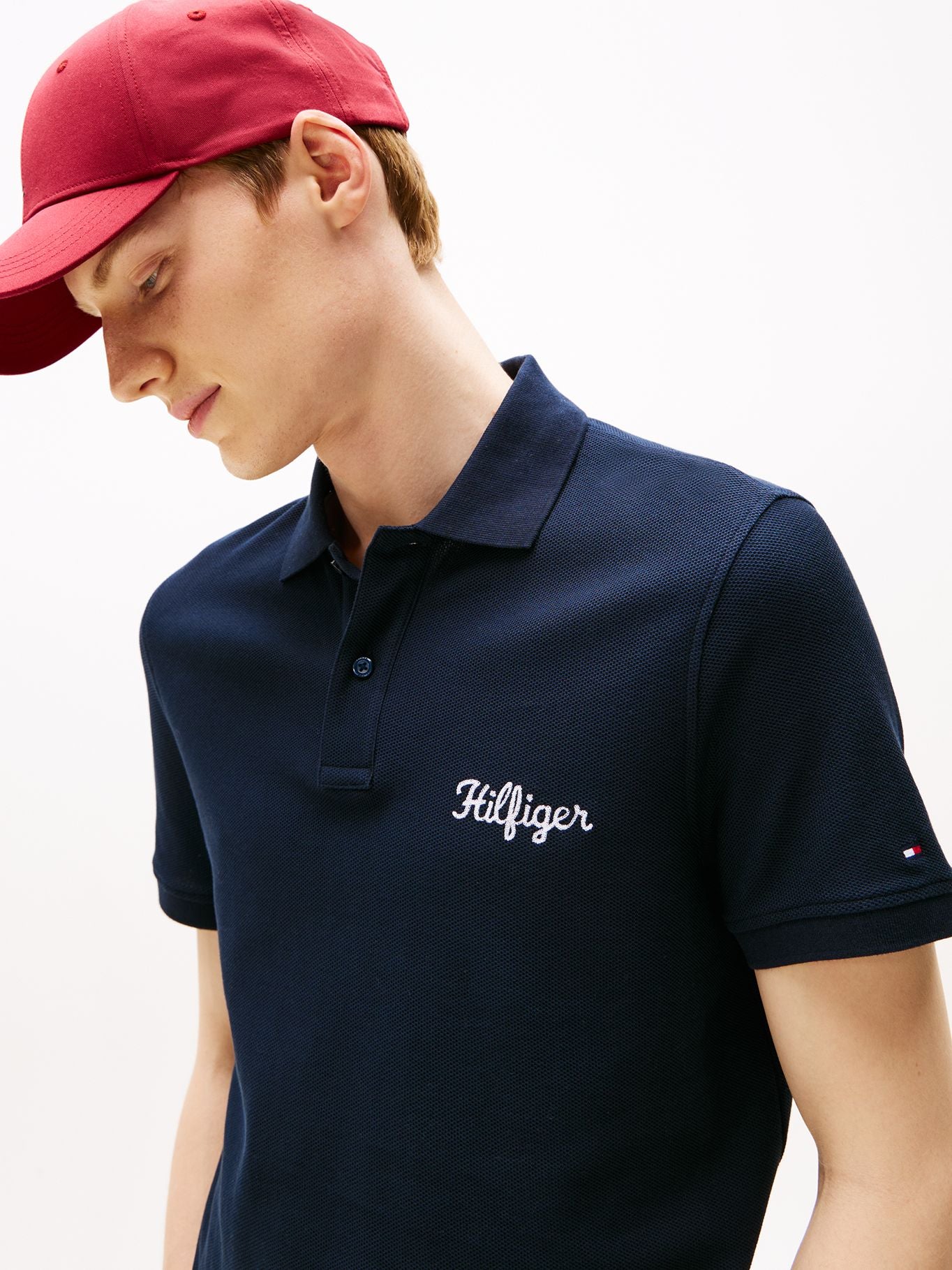 REG POLO WITH GRAPHIC LOGO