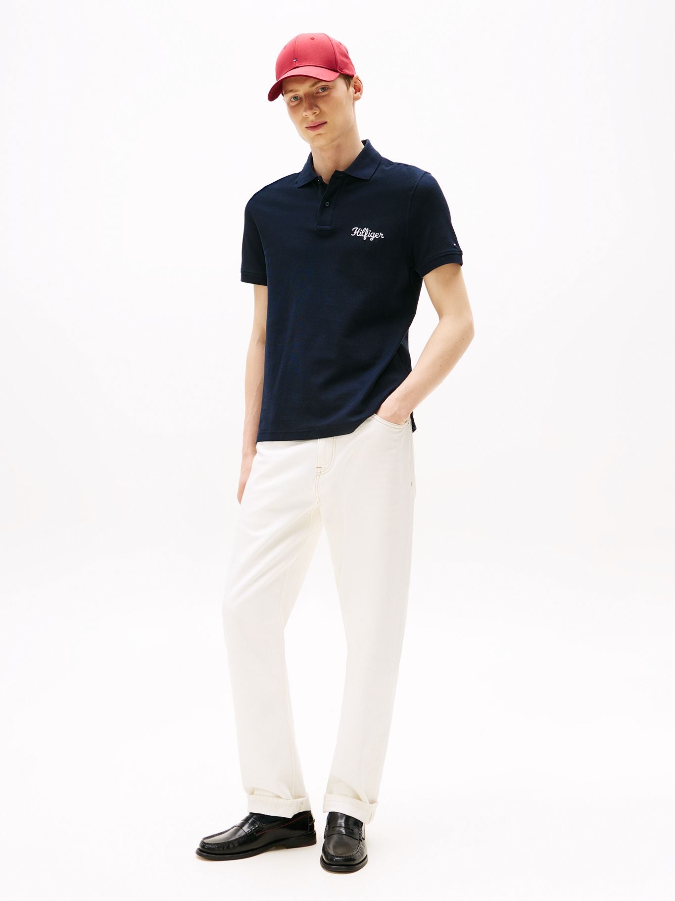 REG POLO WITH GRAPHIC LOGO