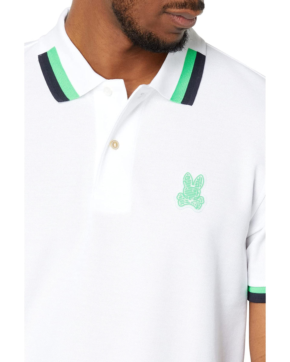 MENS PISAN PIQUE FASHION POLO