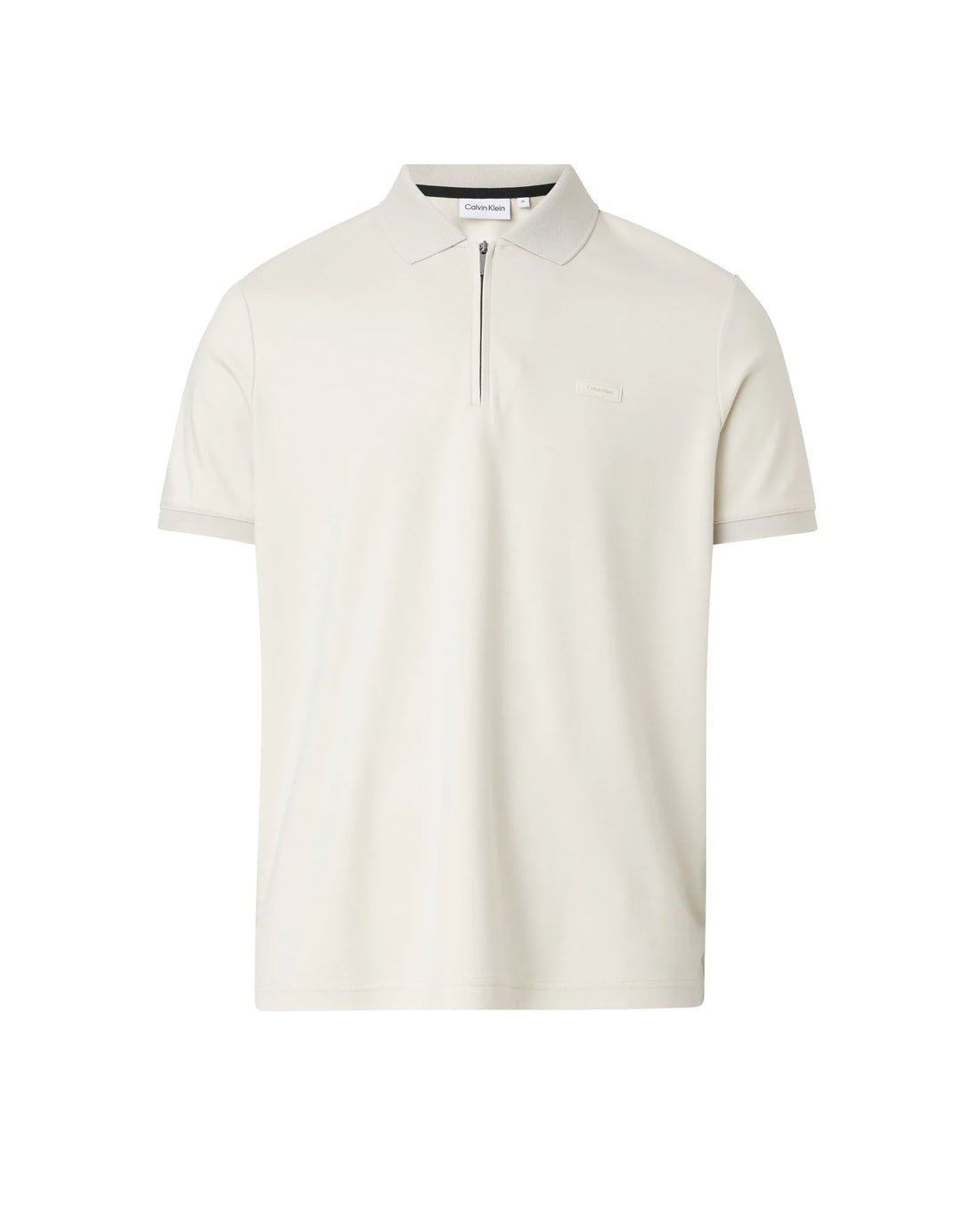 SMOOTH COTTON ZIP POLO