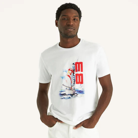 PRINTED NAUTICA T-SHIRT