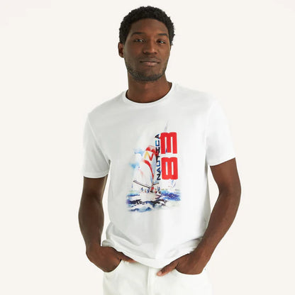 PRINTED NAUTICA T-SHIRT