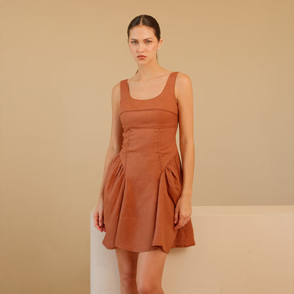 AMBER MINI MAPLE DRESS