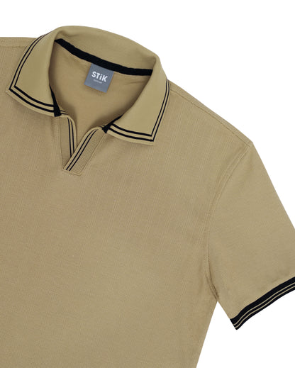 KANSAS BUTTONLESS POLO