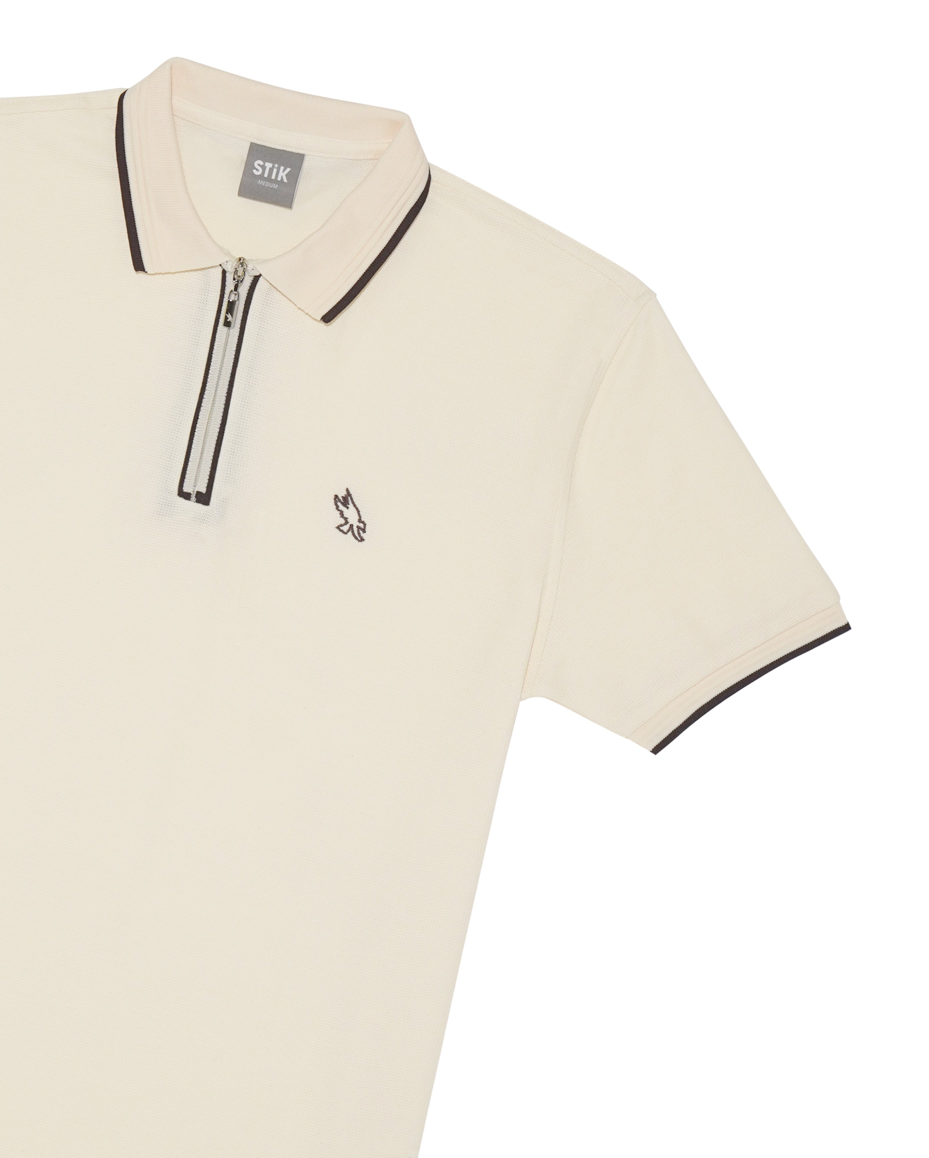 ZIPP WAFFLE POLO