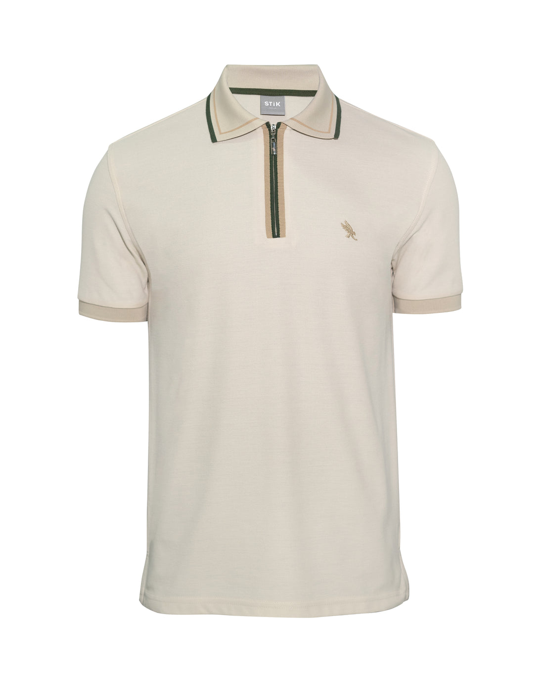 DOUBLE LINE  ZIPP POLO