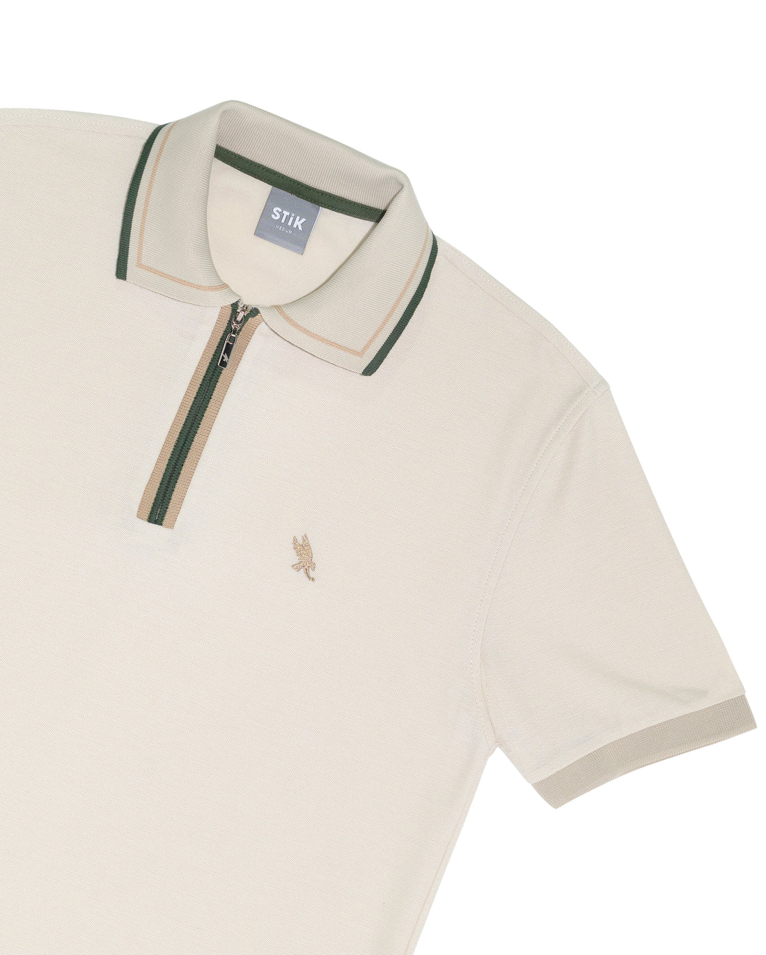 DOUBLE LINE  ZIPP POLO