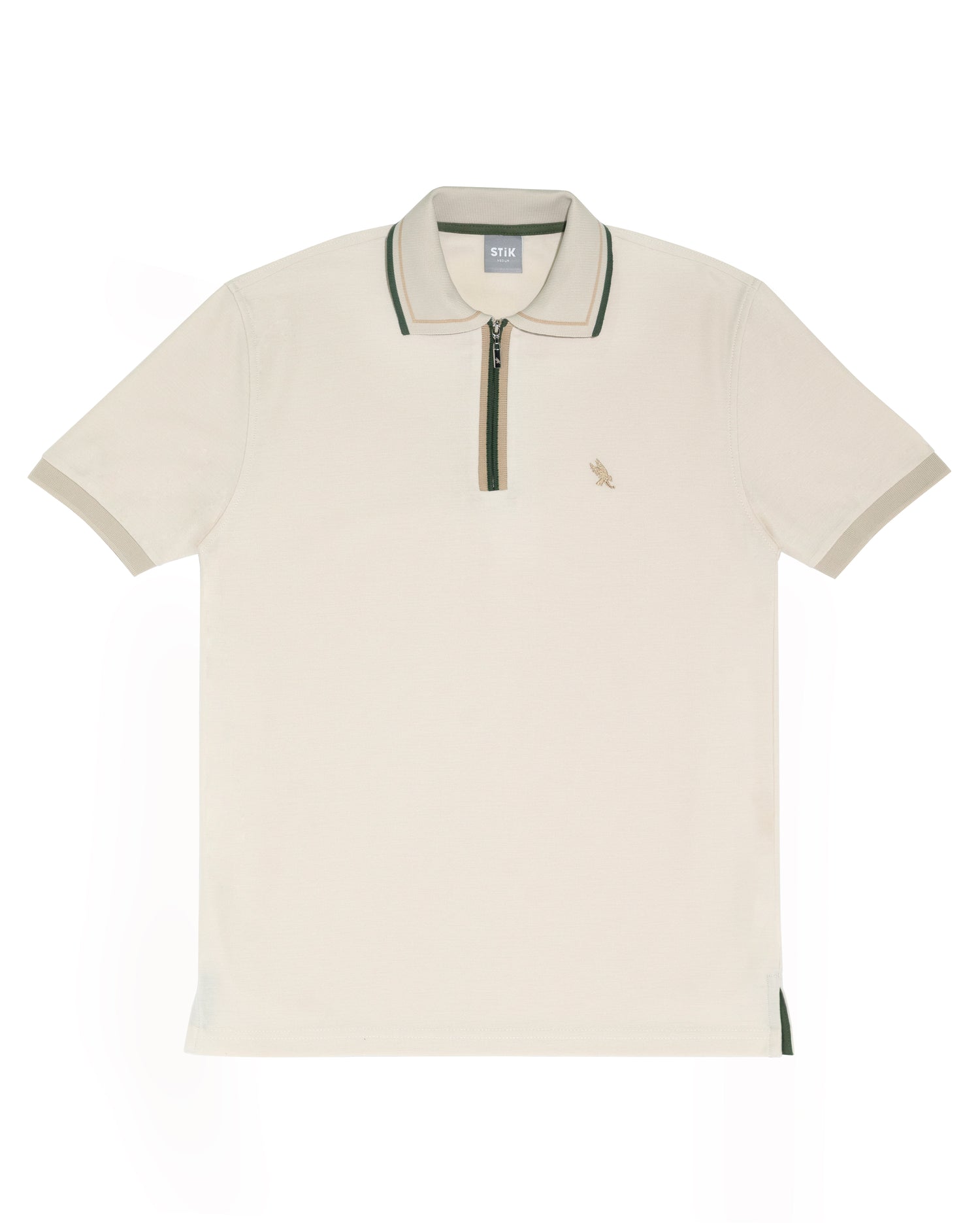 DOUBLE LINE  ZIPP POLO