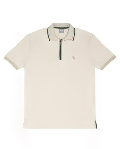 DOUBLE LINE  ZIPP POLO