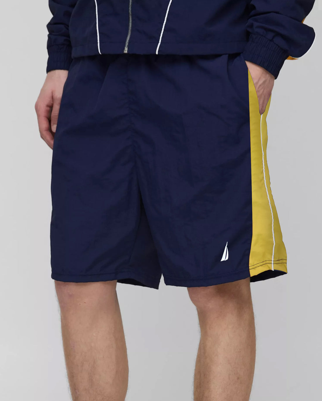NAVY SWIM TRUNKS