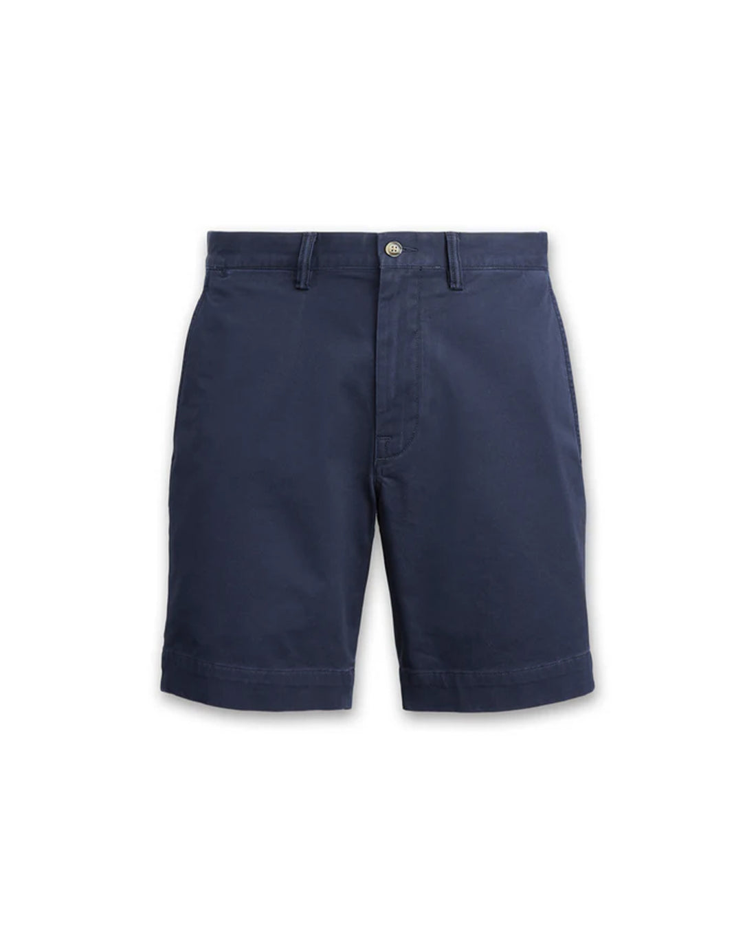 STRAIGHT FIT NAVY SHORTS