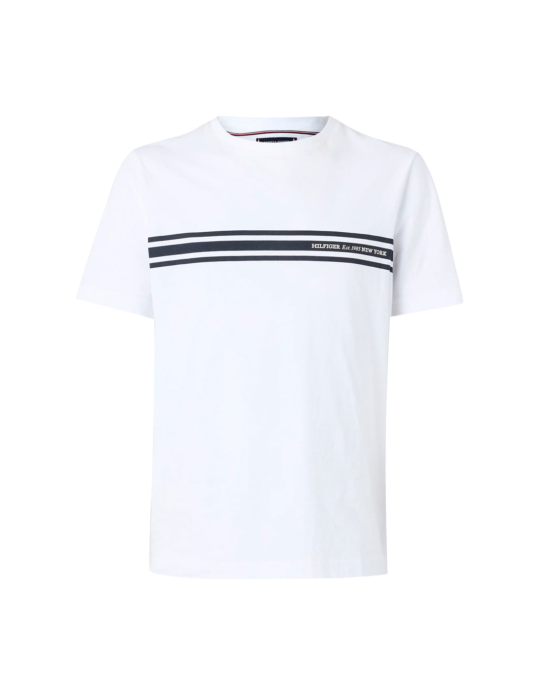 CENTRAL CHEST STRIPE TEE