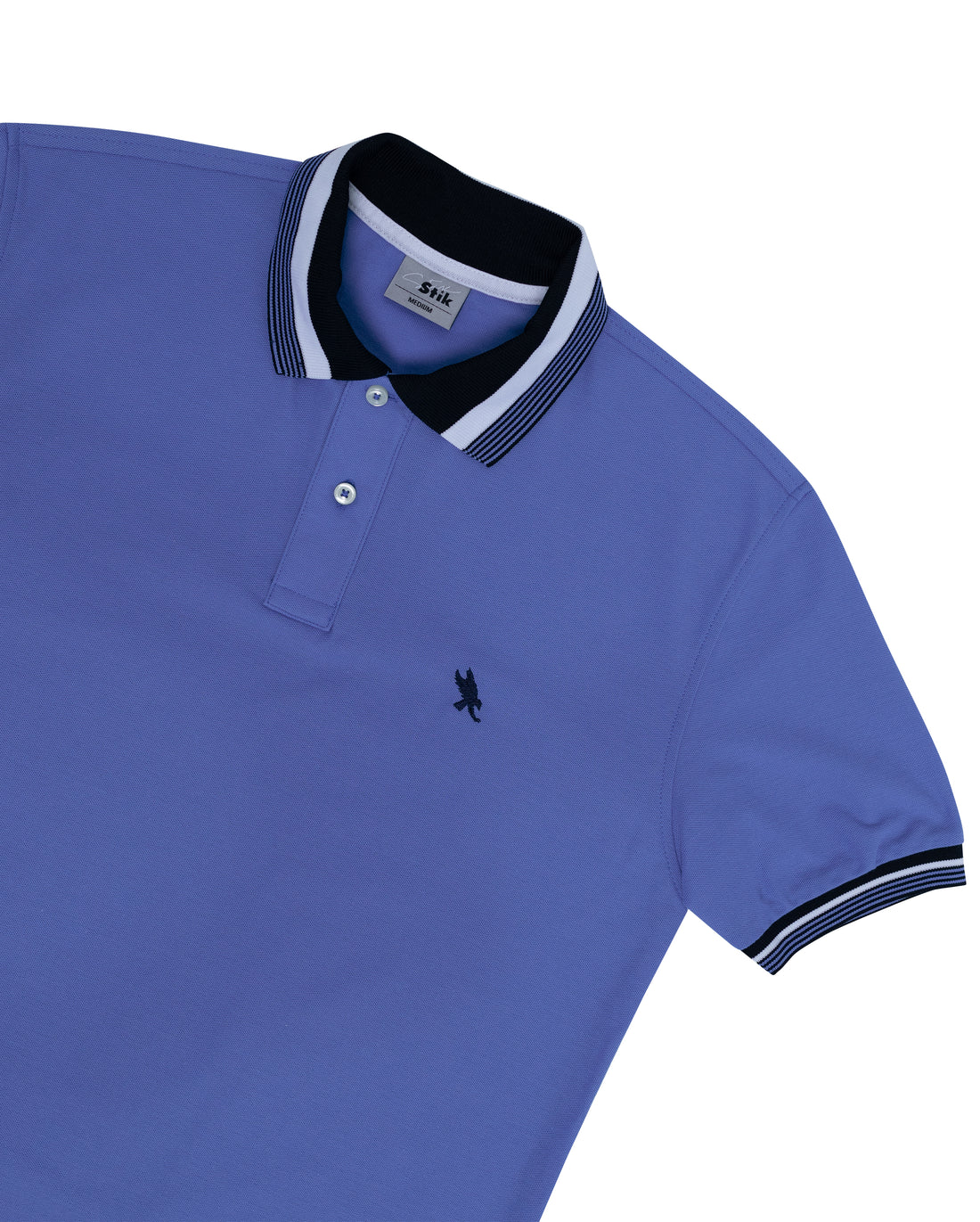 STRIPED COLLAR POLO