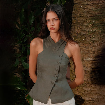 CAROLYN GREEN TOP