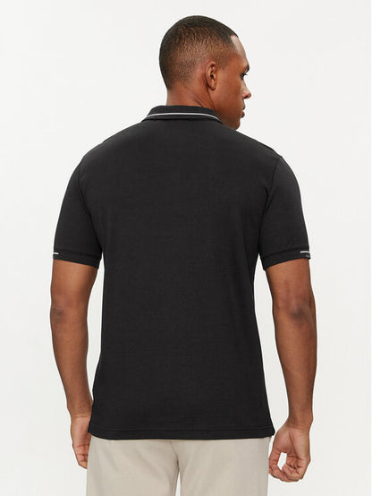 SMOOTH COTTON BLOCK POLO