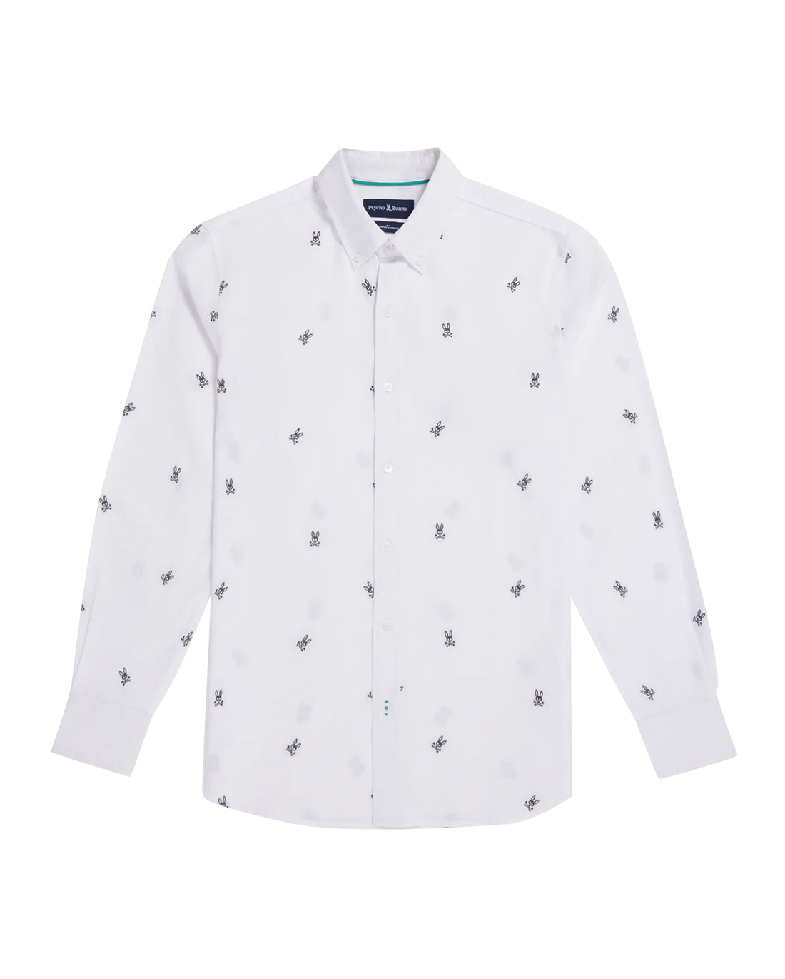 OXFORD JACQUARD BUNNY LONG SLEEVE SHIRT