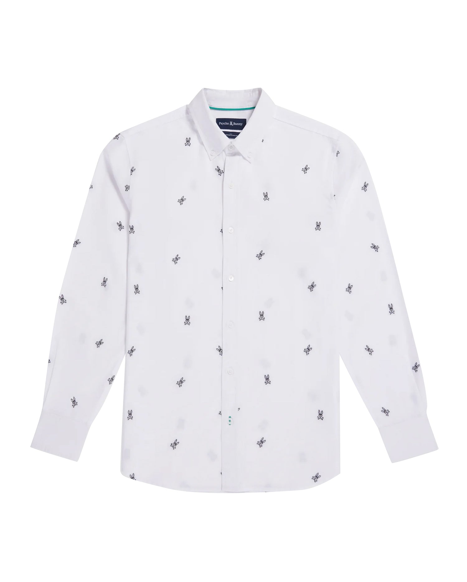 OXFORD JACQUARD BUNNY LONG SLEEVE SHIRT