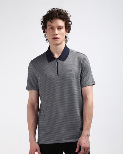 TEXTURED POLO FOR MEN