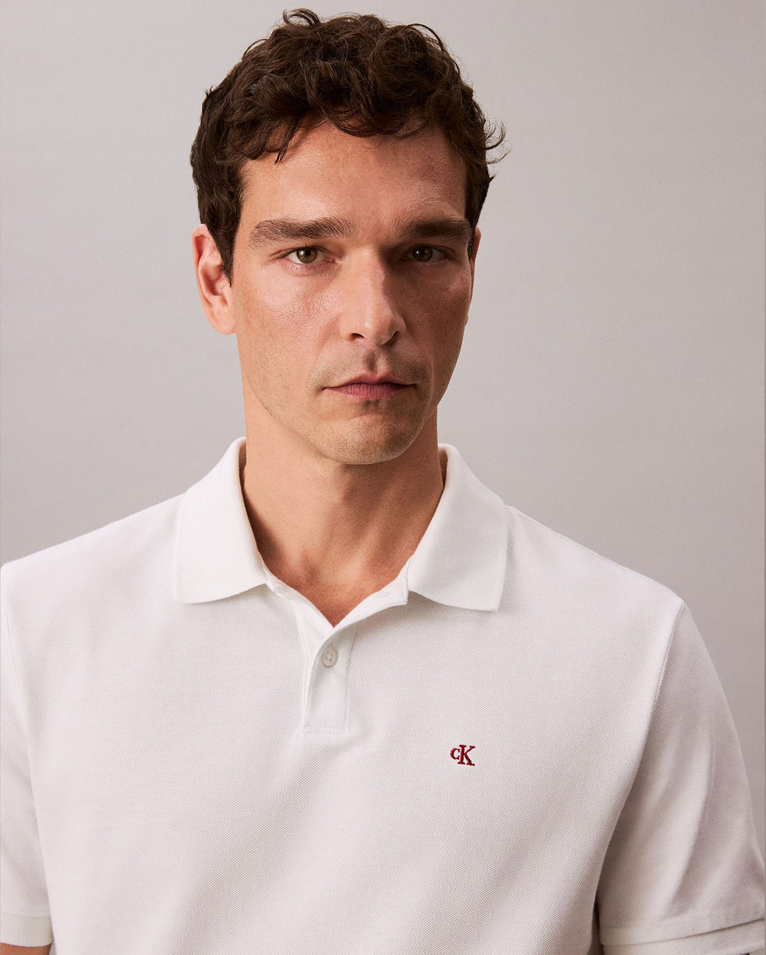 POLO CALVIN KLEIN MONOGRAMA