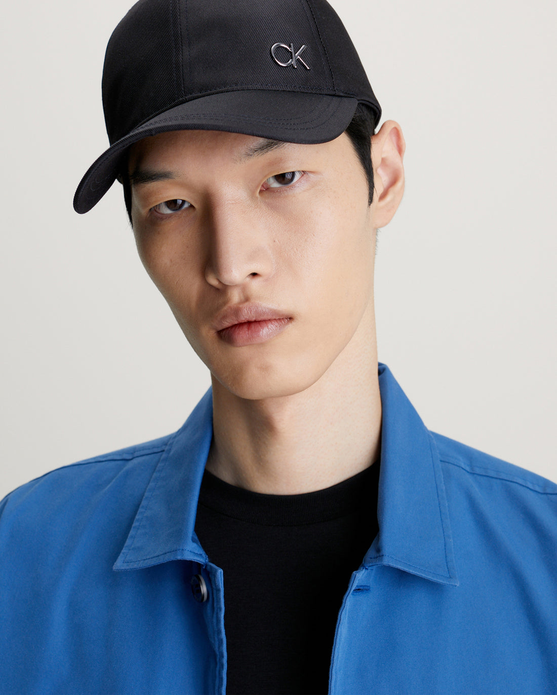 CK SAFFIANO METAL BB CAP