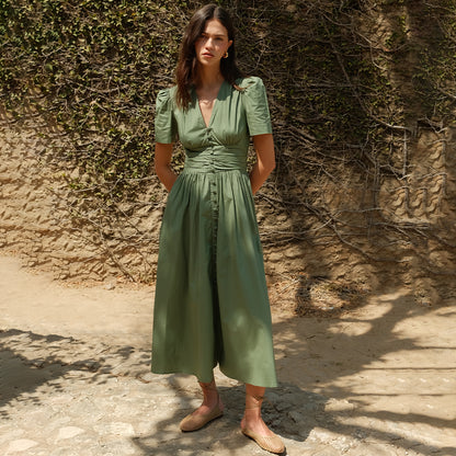 HELENA GREEN DRESS