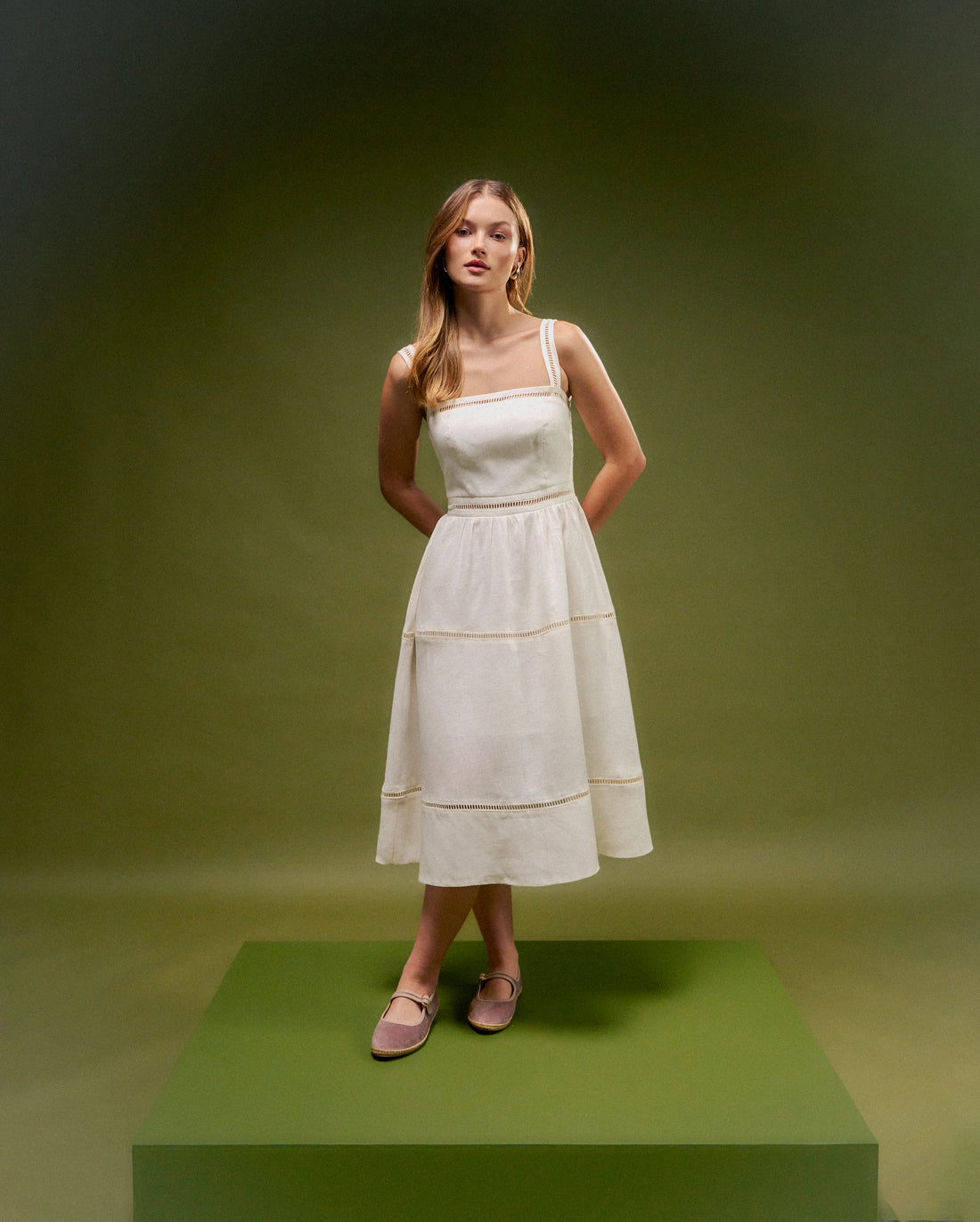 SCARLETT IVORY DRESS