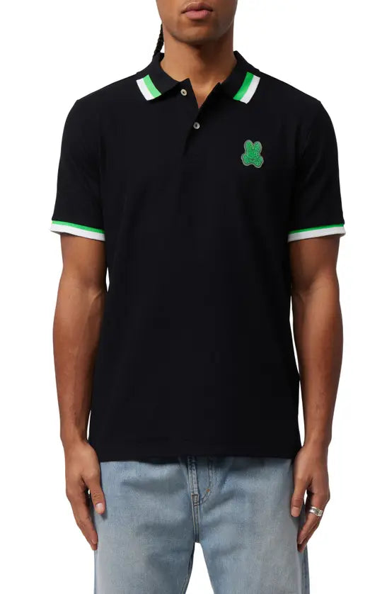 MENS PISAN PIQUE FASHION POLO