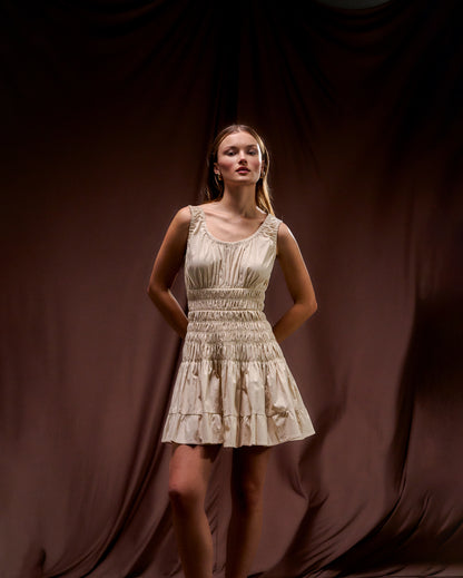 SOPHIE BEIGE DRESS