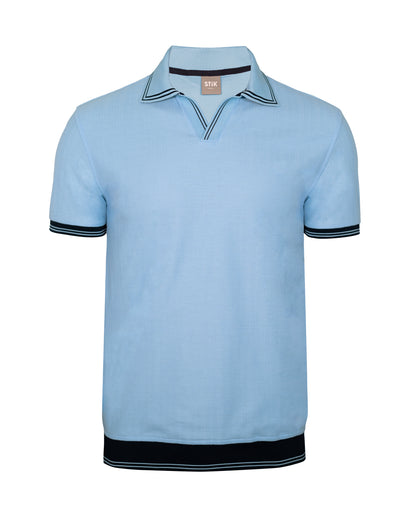 KANSAS BUTTONLESS POLO