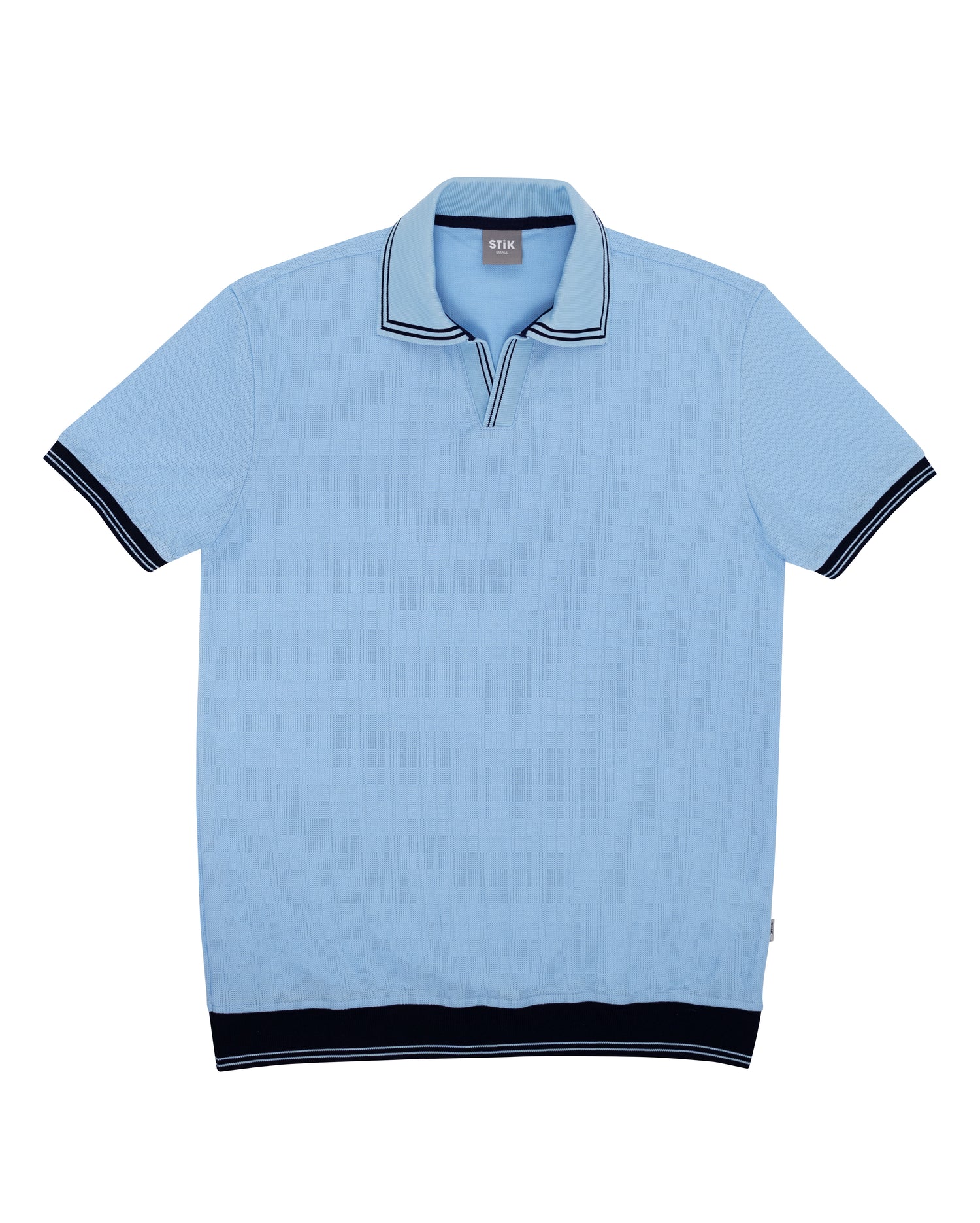 KANSAS BUTTONLESS POLO
