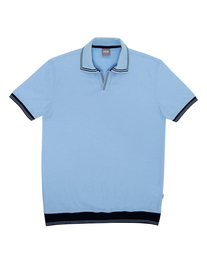 KANSAS BUTTONLESS POLO