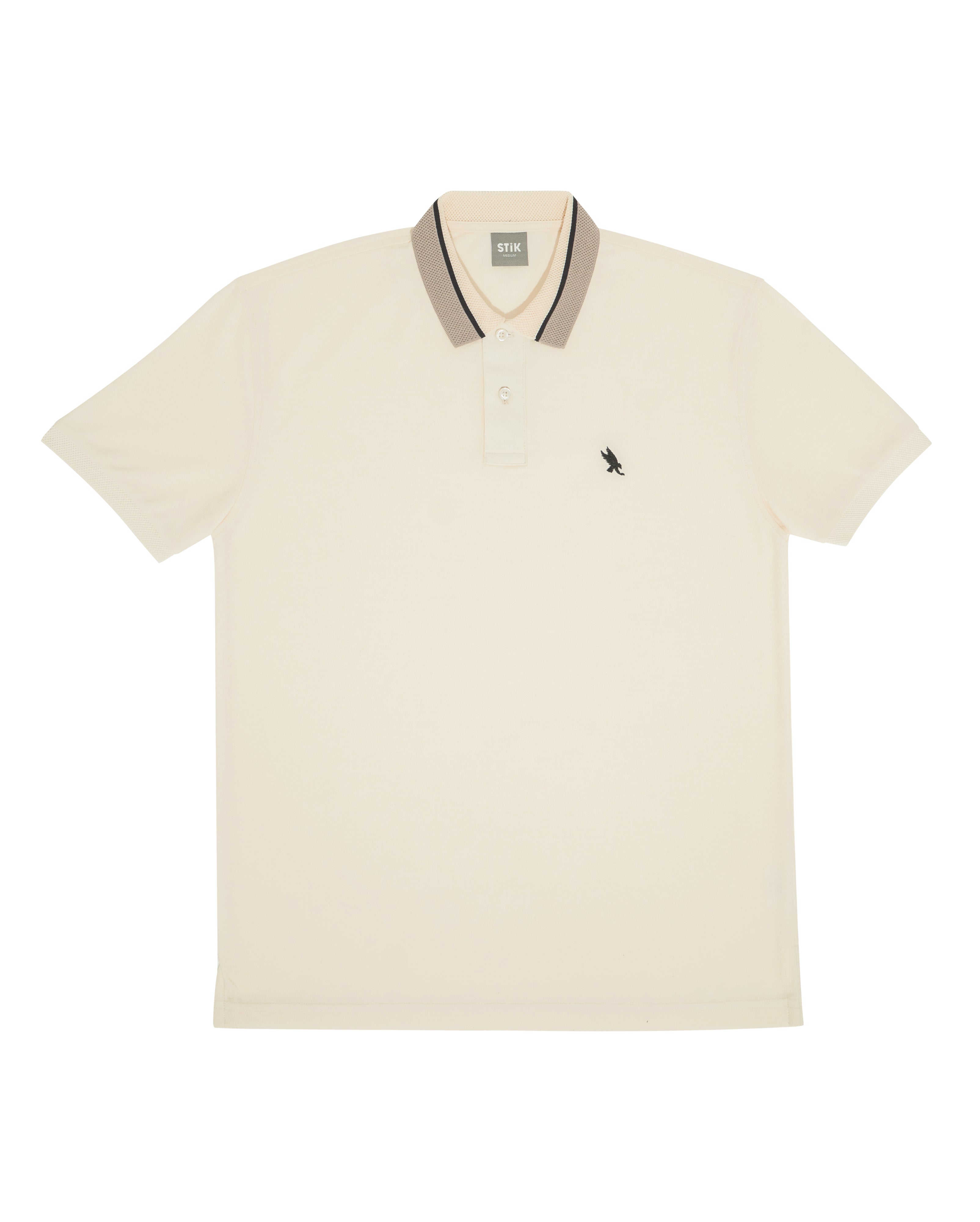 PANAL TEXTURE NECK POLO